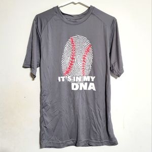 Champro Baseball Performance Short Sleeve Tee‎ Men's White Overcast Gray